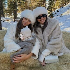 NWT Zara Faux Fur Hat Harry Lambert For Zara X Disney